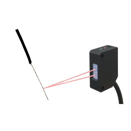 Cảm biến quang laser phát hiện vật.